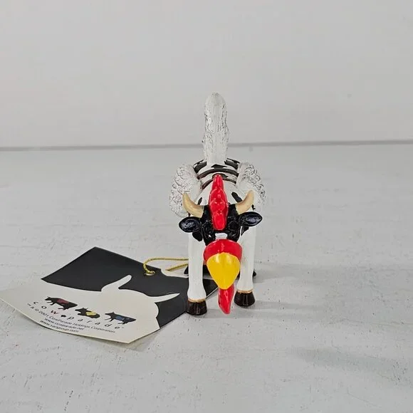 Cow Parade Mini Moo Cow-Moo-Flage Figurine Adam Rini #26238 Cow